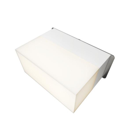 Светильник светодиодный RVE-LBX-LUMO60-PLAZA7515010-1-GR прямоугольник грильято 1шт 65х140х100мм 12Вт встраиваемый 4000К бел.  RVE00003298