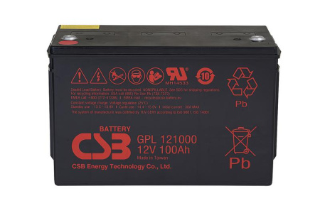 Аккумулятор 12В 100А.ч  GPL121000 
