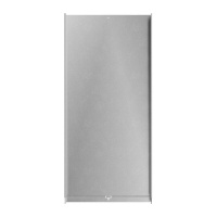 Лоток листовой неперфорированный 600х80 L3000 сталь 1.5мм "БЫСТРЫЙ МОНТАЖ ПЛЮС" LNplus80-600-1.5-3000 HD гор. оцинк. КМ PL1301