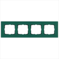 Рамка 4-м G-Glass стекло лазурный  G1004GJ