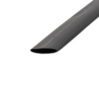 Трубка термоусадочная двустенная клеевая 25.4/12.7 (2:1) (уп.5шт) по 1м черн.  26-2108