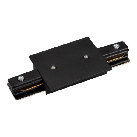 Коннектор прямой LGD-2TR-CON-MINI-STRAIGHT-F-BK (C) IP20 пластик.  038677