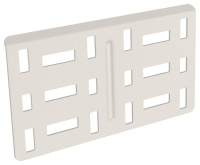 Пластина соединительная 100мм RAL 9016  CLM51D-PS-100-9016