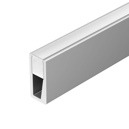 Профиль с экраном ALU-NANO-6-2000 ANOD+SILICONE 2м алюм.  021940