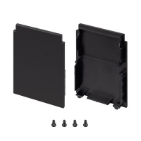 Заглушка SL-LINE-4050-3L-HIGH BLACK глухая пластик (комплект)  044678 Заглушка SL-LINE-4050-3L-HIGH BLACK глухая пластик (комплект)  044678