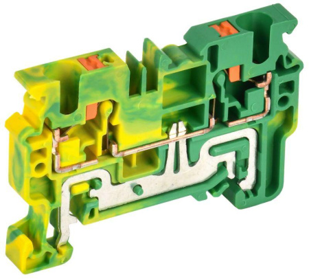 Колодка клеммная CP-PEN земля 4кв.мм жел./зел.  YCT21-00-K52-004
