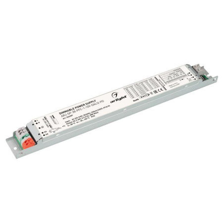 Блок питания ARJ-SP-38-PFC-1-10V-DALI2-PD 38Вт 9-60В 0.3-0.9А IP20 металл  036287