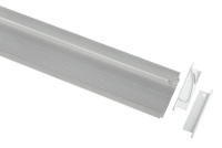 Комплект с врезным анодированным профилем 6814 68х14мм 2м  Б0062863 Комплект с врезным анодированным профилем 6814 68х14мм 2м  Б0062863