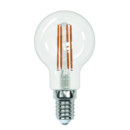 Лампа светодиодная LED-G45-13W/4000K/E14 /CL PLS02WH Sky 11Вт прозрачная 4000К нейтр. бел. (упак. картон)  UL-00005906
