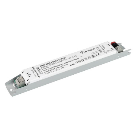 Блок питания ARV-LG-24030-LINEAR-PFC-DALI2-PD 24В 1.25А 30W IP20 металл  049479