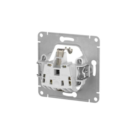 Розетка Glossa 16А IP44 с заземл. со шторками с крышкой быстрозажим. клем. в сборе беж. SE GSL000248S