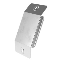 Крышка для угла вертикального внешнего 90град. осн. 100 Стандарт INOX (AISI 304)  PR16.3010