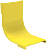 Крышка спуска кабельного внутр. 90град. оптич. лотка 60мм  DS-060-38193