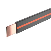 Шина гибкая в ПВХ изоляции 8х50х1мм ном. ток 1000А (дл.2м)  R5BFC8501