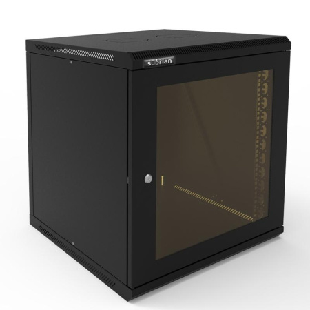 Шкаф настенный телекоммуникационный ТВС-12U-600-600-СР-9006  05-2126-B
