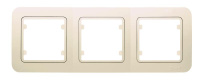 Рамка 3-м Lillium крем. 18012703