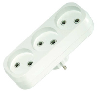 Разветвитель 3-м без заземл.  10032 Разветвитель 3-м без заземл.  10032