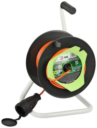 Удлинитель на катушке 1х30м без заземл. RP-1-2x1-30m ПВС 2x1  Б0059770