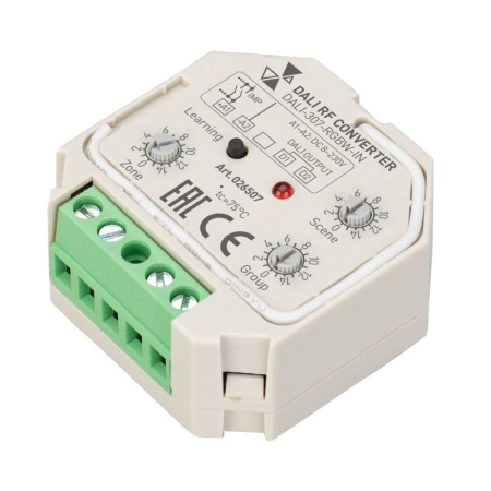Конвертер RF-сигнала DALI-307-RGBW-IN (DALI-BUS RF PUSH)  026507