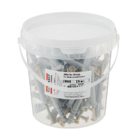 Дюбель-гвоздь 8х60 с потайной манжетой полипропилен (уп.75шт) ведро Tech-Krep 104744