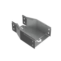 Переходник для лотка центральный 80х100-150 сталь 1мм "ПЛЮС" PDplus80-100-150-C КМ PL0785