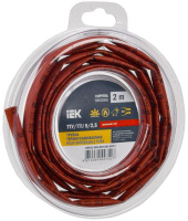 Трубка термоусадочная ТТУ нг-LS 5/2.5 красн. (уп.2м)  UDR12-005-D25-002-K04-T