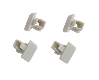 Набор заглушек 1209-3 для профиля 1209 2шт глухие 2шт с отверстием  Б0062796 Набор заглушек 1209-3 для профиля 1209 2шт глухие 2шт с отверстием  Б0062796