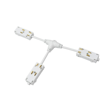 Коннектор трека SMART гибкий Т-образ. электрический бел.  TR2115-WH