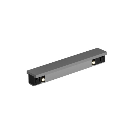 Коннектор электрический прямой для трека SHINE BASE 48В DC IP20 темный никель алюм.  TR5722-DN