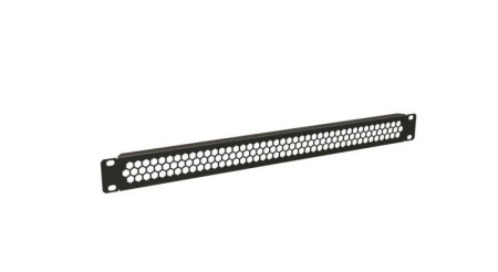 Фальш-панель перфорированная на 1U (RAL 9005) BPD-1-RAL9005 черн.  483497