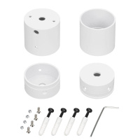 Крепление MOONLIGHT-VT-CEILING-DL-D40-WHITE алюм. (комплект)  047342 Крепление MOONLIGHT-VT-CEILING-DL-D40-WHITE алюм. (комплект)  047342