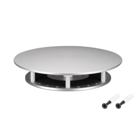 Крепление MOONLIGHT-BASE-ROUND-D25-M Silver металл  046088
