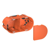 Коробка монтажная двойн. HE 61-DV-L 139х68 H61мм для полых стен герметичная OBO 2003826