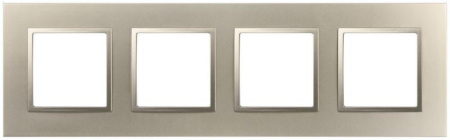 Рамка 4-м Elegance 14-5014-04 Classic шампань  Б0060589