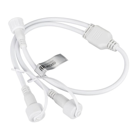 Коннектор питания ARD-CLASSIC-SYNC-RGB White (230В 2 ports) (Ardecoled закр.)  031803