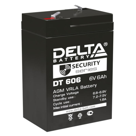Аккумулятор ОПС 6В 6А.ч  DT 606