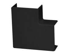 Поворот 90град. для кабель-канала РКК 60х40 черн.  ПВР-60х40-Ч