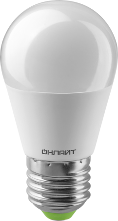 Лампа светодиодная 90 424 OLL-G45-9-230-6.5K-E27-FR (PRO 90-240В)  90424