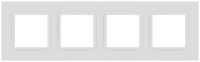 Рамка для розеток и выключателей ЭРА Elegance 14-5014-01М Classic на 4 поста матов. бел.  Б0065828 Рамка для розеток и выключателей ЭРА Elegance 14-5014-01М Classic на 4 поста матов. бел.  Б0065828