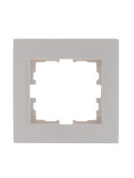 Рамка 1-м Karina горизонт. крем.  707-0300-146