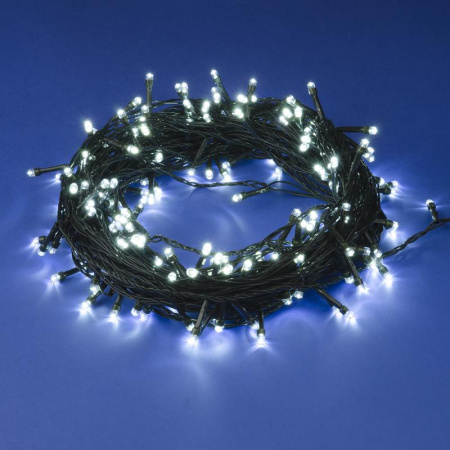 Гирлянда LED ULD-S3000-300/DGA WHITE IP20 30м 300 диодов бел. свет провод зел.  UL-00007313