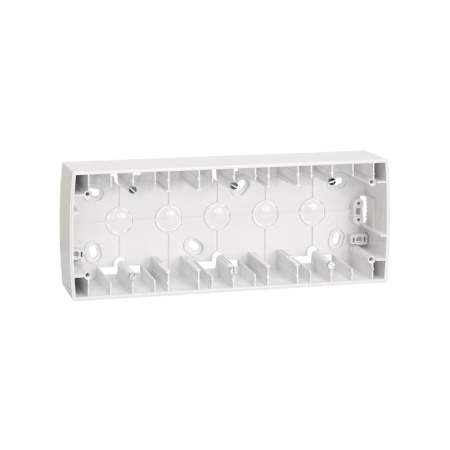 Коробка наружной установки 3-м 89х229х37мм 82 бел. 82771-30