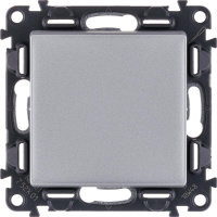 Выключатель 1-кл. СП Valena Life 10А IP20 250В 10AX с лицев. панелью безвинтов. зажимы механизм алюм. Leg 752601