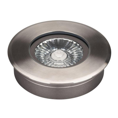 Светильник ART-GROUND-SLIM-R150-12W Warm3000 (SL 35 deg 24В) IP67 металл  038166