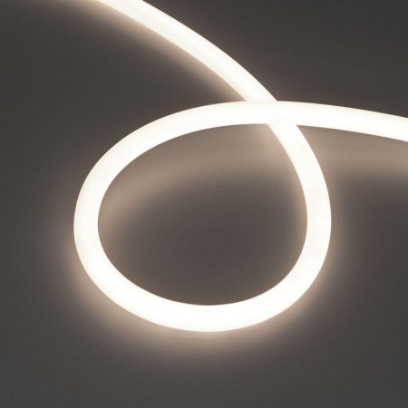 Лента герметичная MOONLIGHT-TOP-M560-D13mm 24В Day4000 360deg (8.6Вт/м IP65 wire x1) (прямой вывод кабеля) (уп.5м)  039546