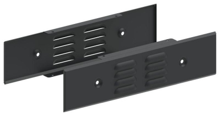 Панель цоколя вентилируемая 100х400 RAL7021 FORMAT (уп.2шт)  FO-00D-PCV-010-040-7021