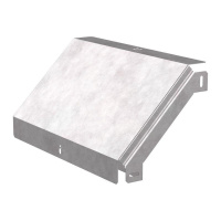 Угол для лотка вертикальный внешний 90град. 400х50 с крышкой Стандарт  PR16.0583