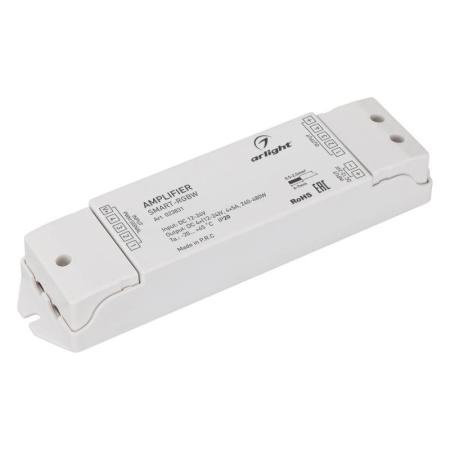 Усилитель SMART-RGBW 4х5А IP20 12-24В пластик  023831