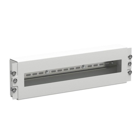 Модуль 4U с DIN рейкой для 19дюйм IT-корпусов RAL7035  RGDIN04