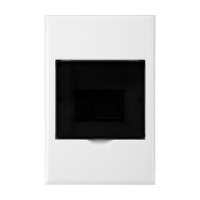 Бокс пластиковый ЩРН-П-4 IP41 бел.  KR-11-0304